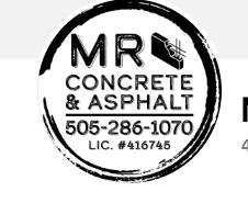 MR Concrete & Asphalt logo