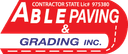 Able Paving And Grading Inc logo