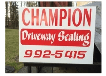 Champion Driveway Sealing logo