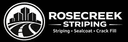 RoseCreek Striping logo