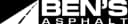 Ben's Asphalt logo