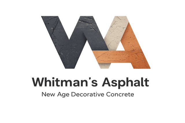 Whitman's Asphalt and New Age Decorative Concrete logo