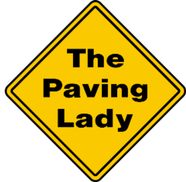 The Paving Lady logo