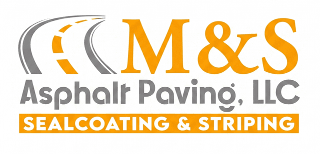 M&S asphalt paving logo