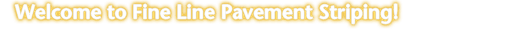 Fine Line Pavement Striping logo