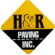 H & R Paving logo