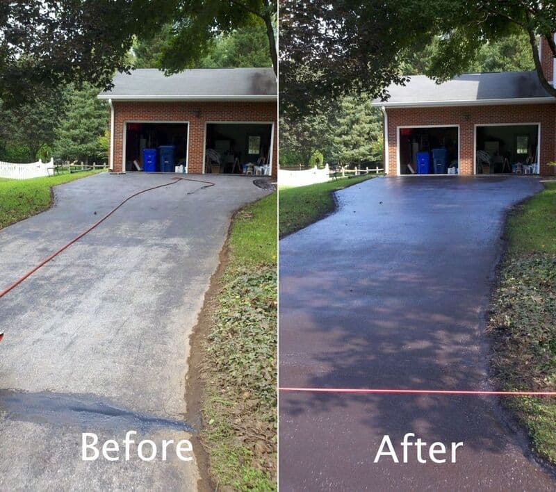 Paving work by A-List Sealcoating