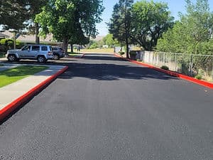 Paving work by Asphalt Specialties, LLC