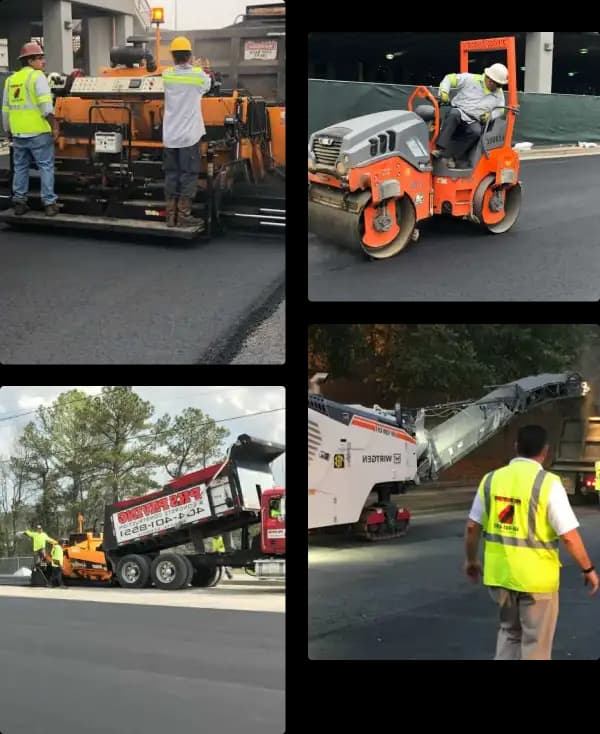 Paving work by PKS Paving