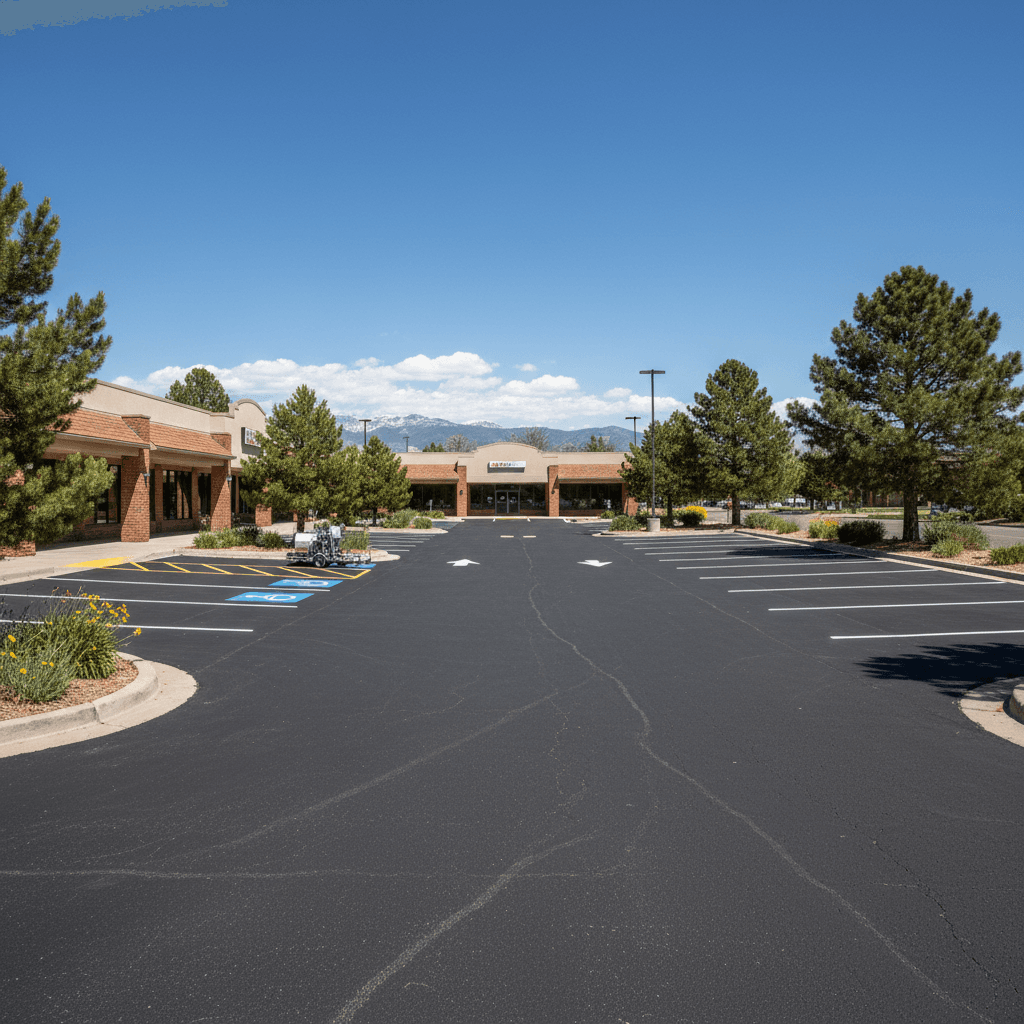 Paving work by Advanced Asphalt Co