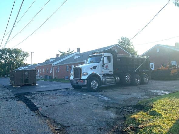 Paving work by McKenzie Paving Inc.