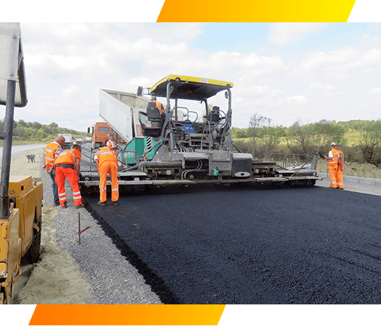 Paving work by Imperial Paving