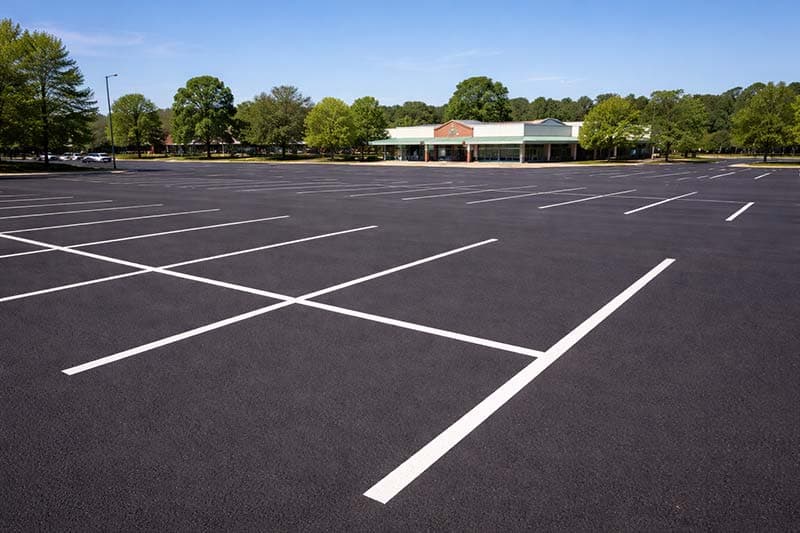 Paving work by RoseCreek Striping
