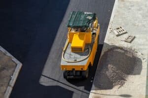 Paving work by AA Asphalt and Concrete