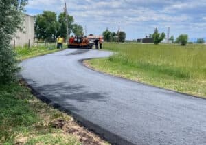Paving work by BlackTop Plus