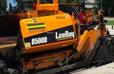 Paving work by Asphalt Maintenance