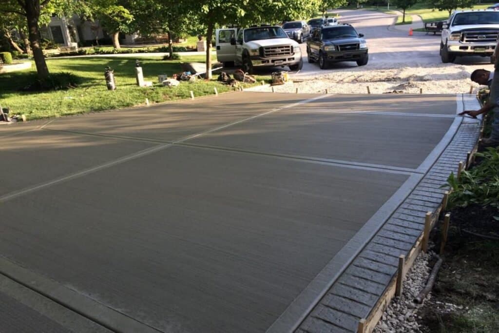 Paving work by Prestige Paving & Concrete Services