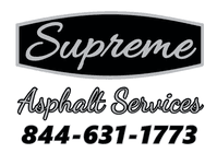 Paving work by Supreme Sealcoating & Linestriping LLC
