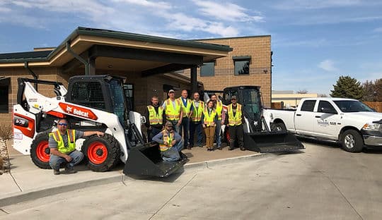 Paving work by Lightfield Enterprises, Inc.