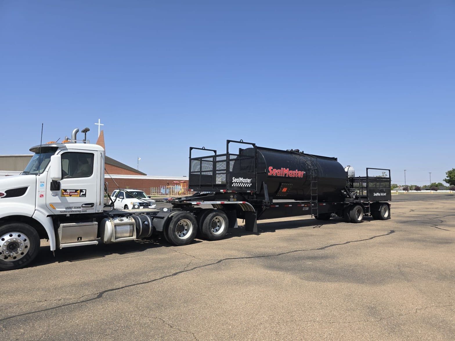 Paving work by ABC STRIPE LLC