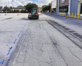 Paving work by Sealcoat Florida Inc.
