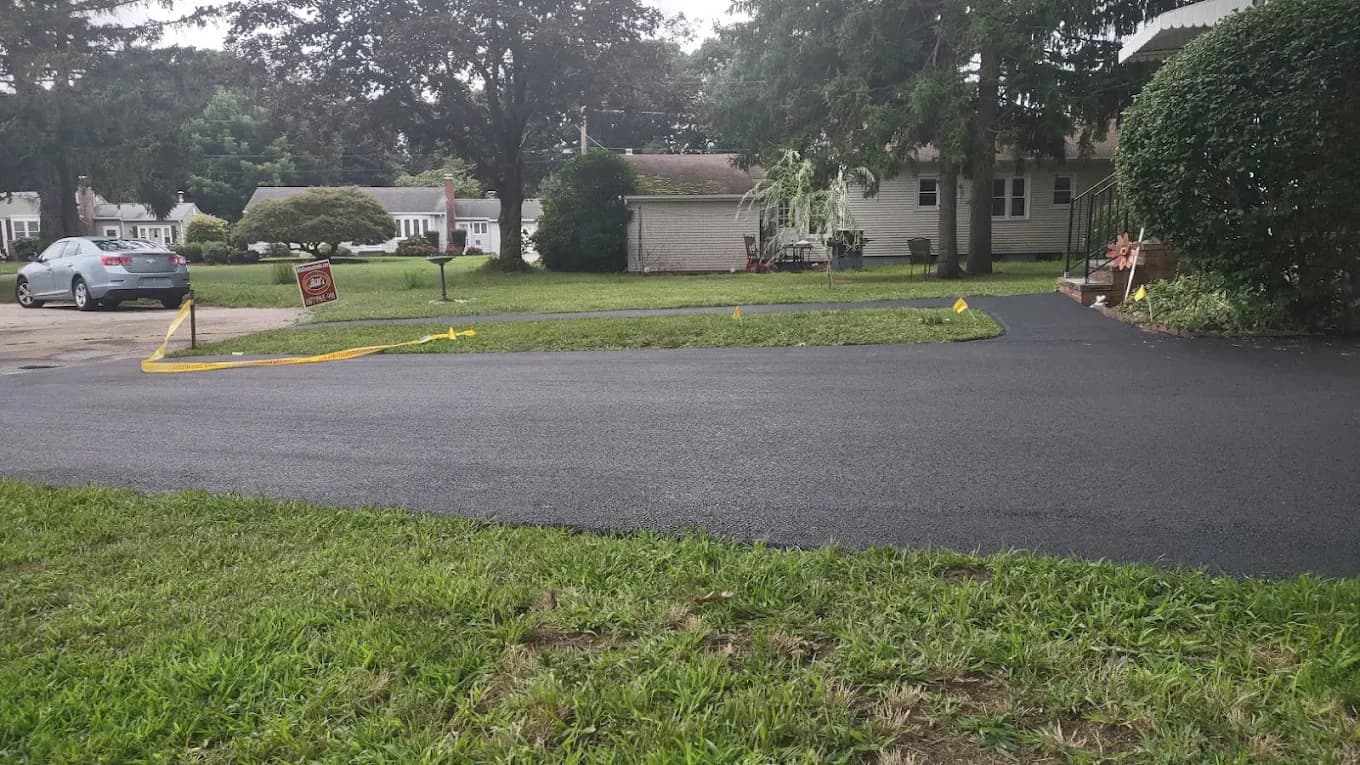 Paving work by Bill's Construction Inc