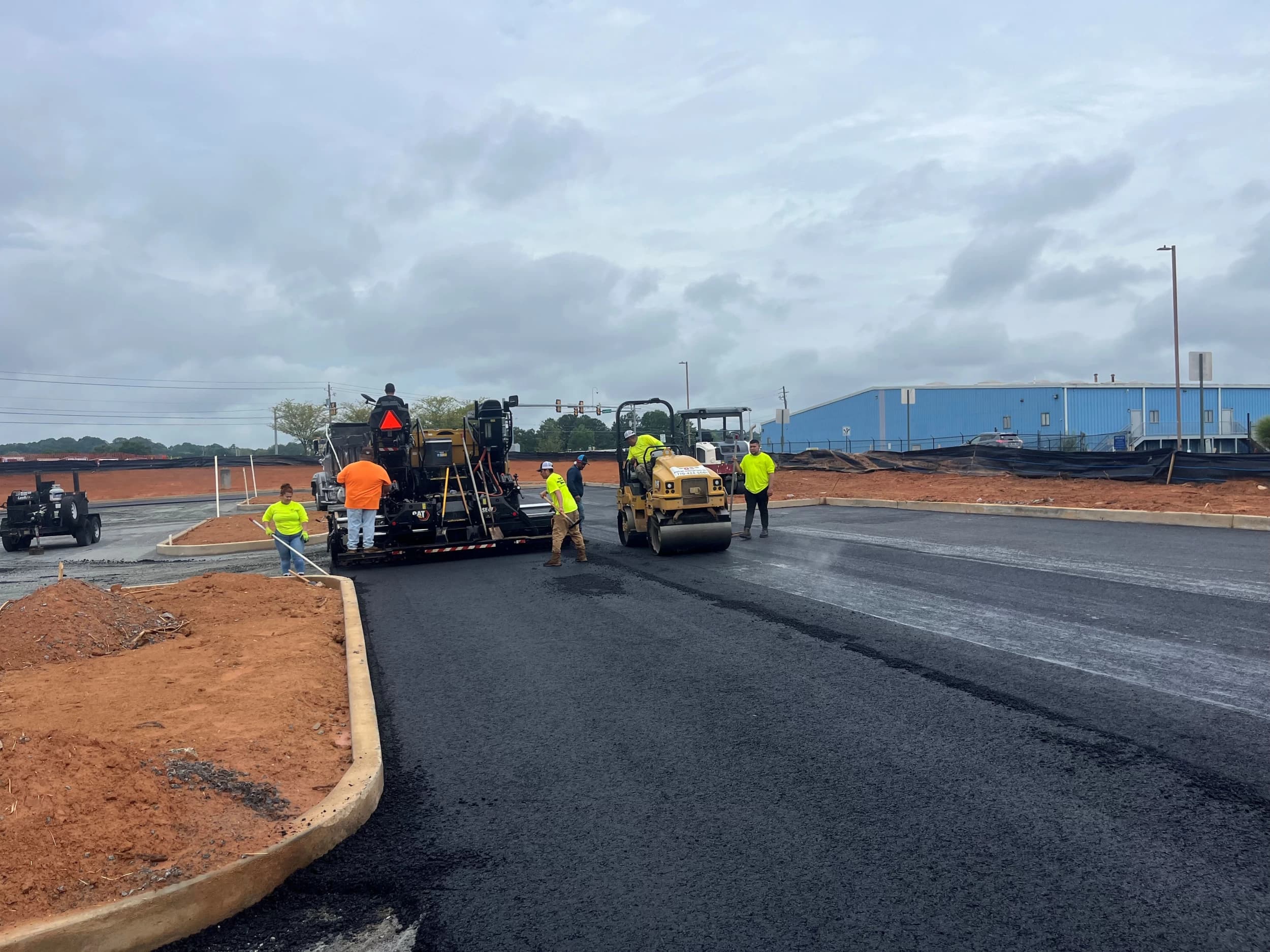 Paving work by Asphalt Enterprises Inc