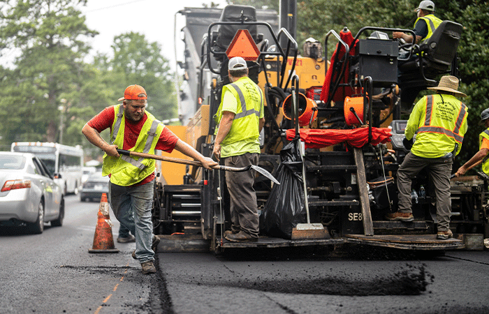 Paving work by Atlanta Paving & Concrete Construction, Inc.