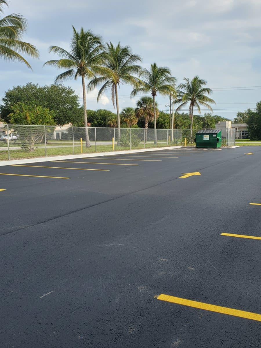 Paving work by Paradise Asphalt Inc