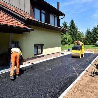 Paving work by Pave-Way of Augusta Inc