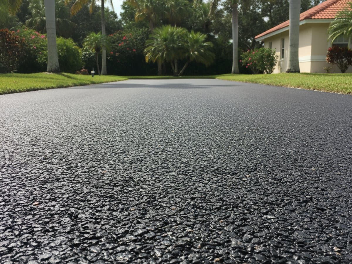 Paving work by Paradise Asphalt Inc