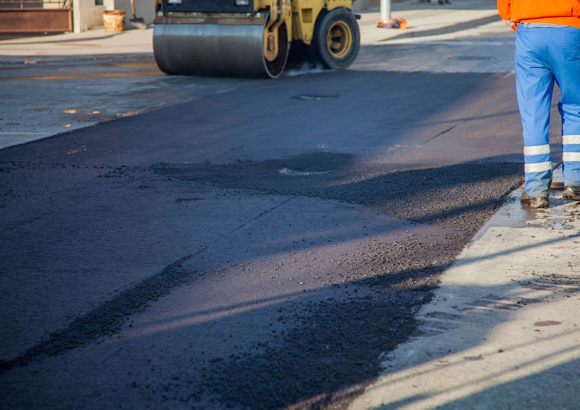 Paving work by Southeastern Sealcoating Inc