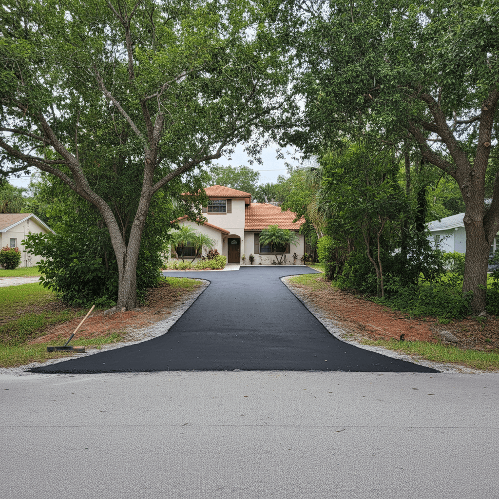 Paving work by Top Notch Asphalt Solutions