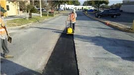 Paving work by Parking Lot Services