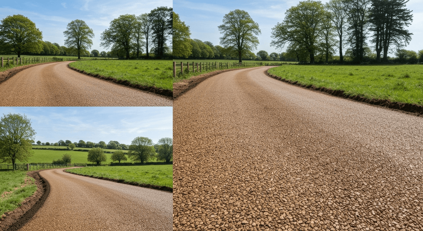 Paving work by J&M construction