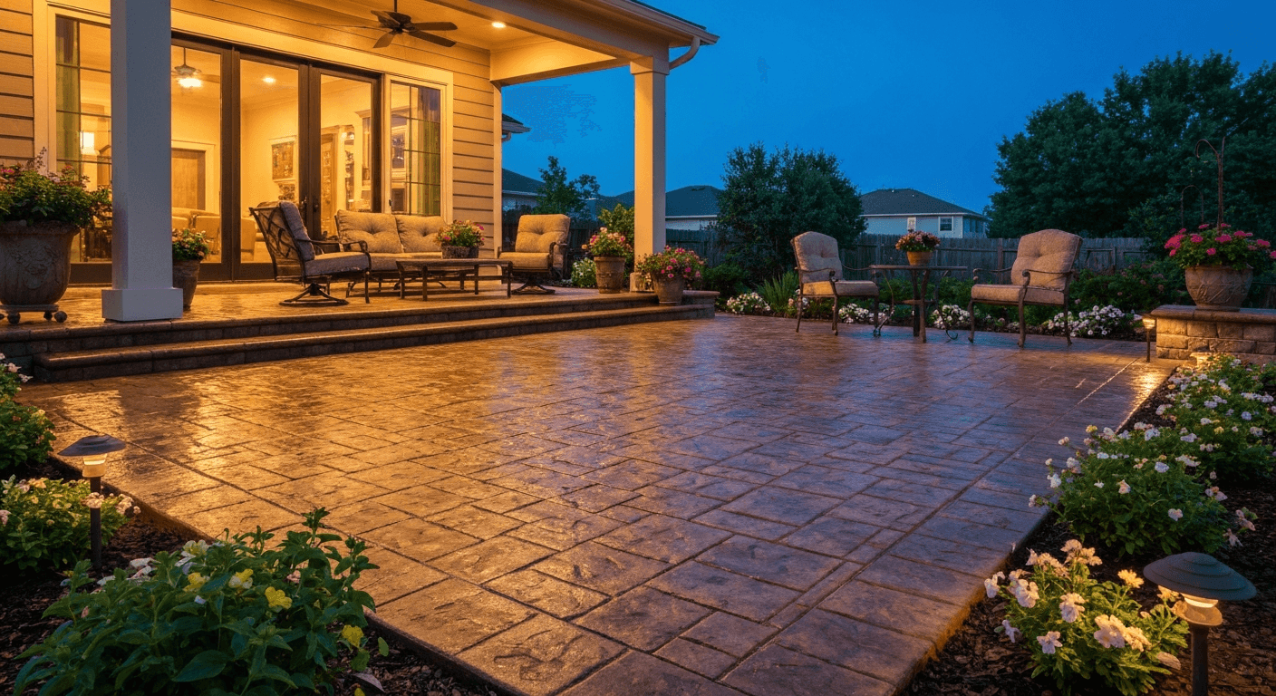 Paving work by Whitman's Asphalt and New Age Decorative Concrete