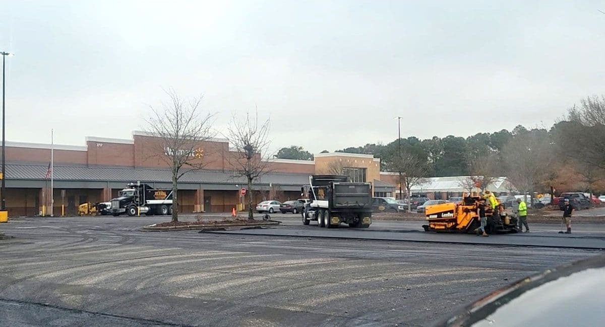 Paving work by Michael's Asphalt Paving Atlanta