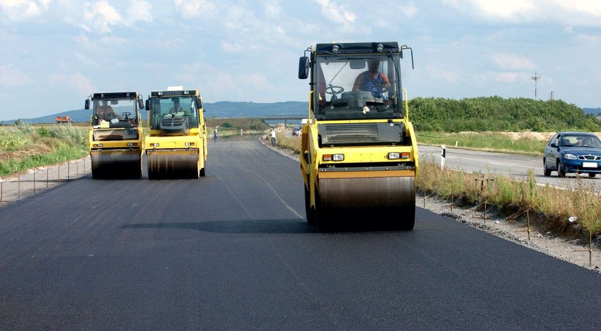 Paving work by McKenzie Paving Inc.