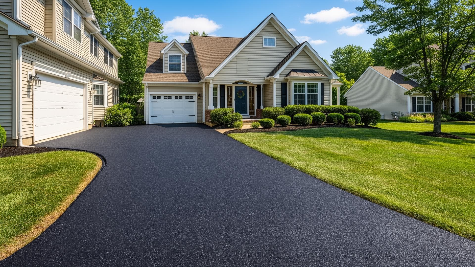 Paving work by Hughes & Sons LLC