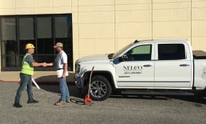 Paving work by Nelco Commercial Maintenance, Inc