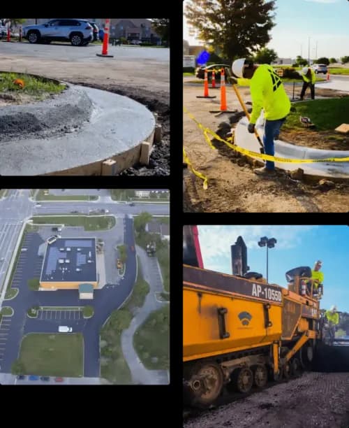 Paving work by Kansas Asphalt Atlanta
