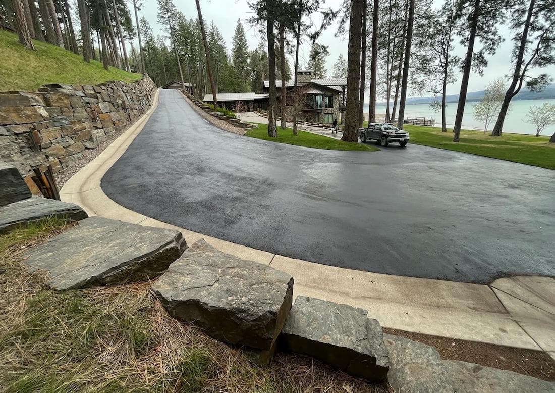 Paving work by Treasure Valley Chip Seal