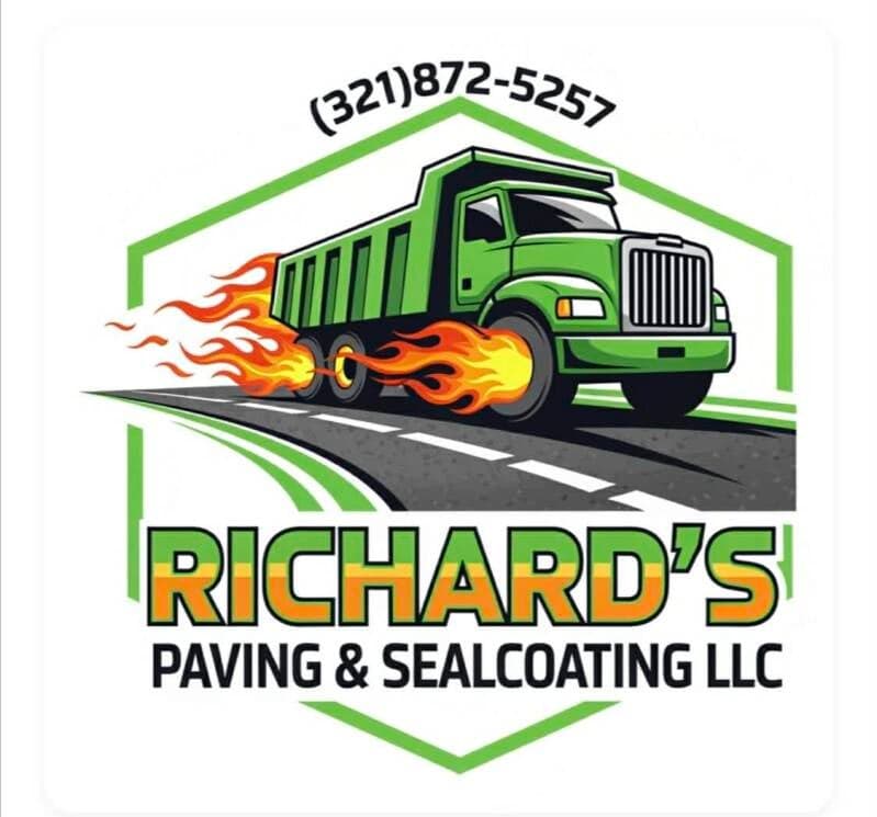 Paving work by Richards Paving & Seal Coating LLC