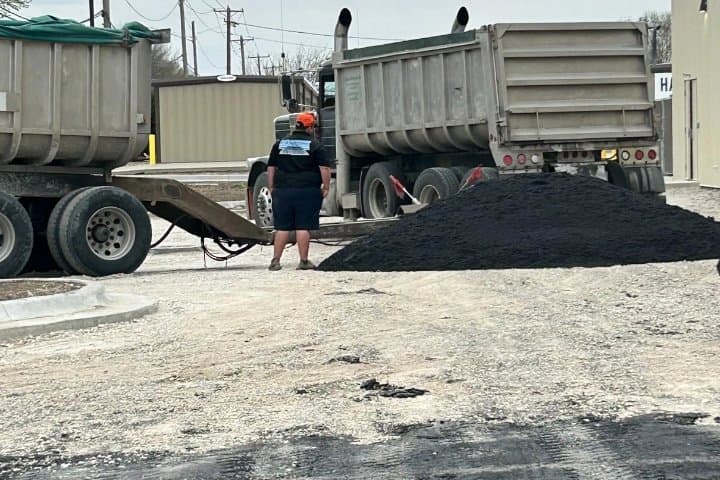 Paving work by 3D Asphalt Paving