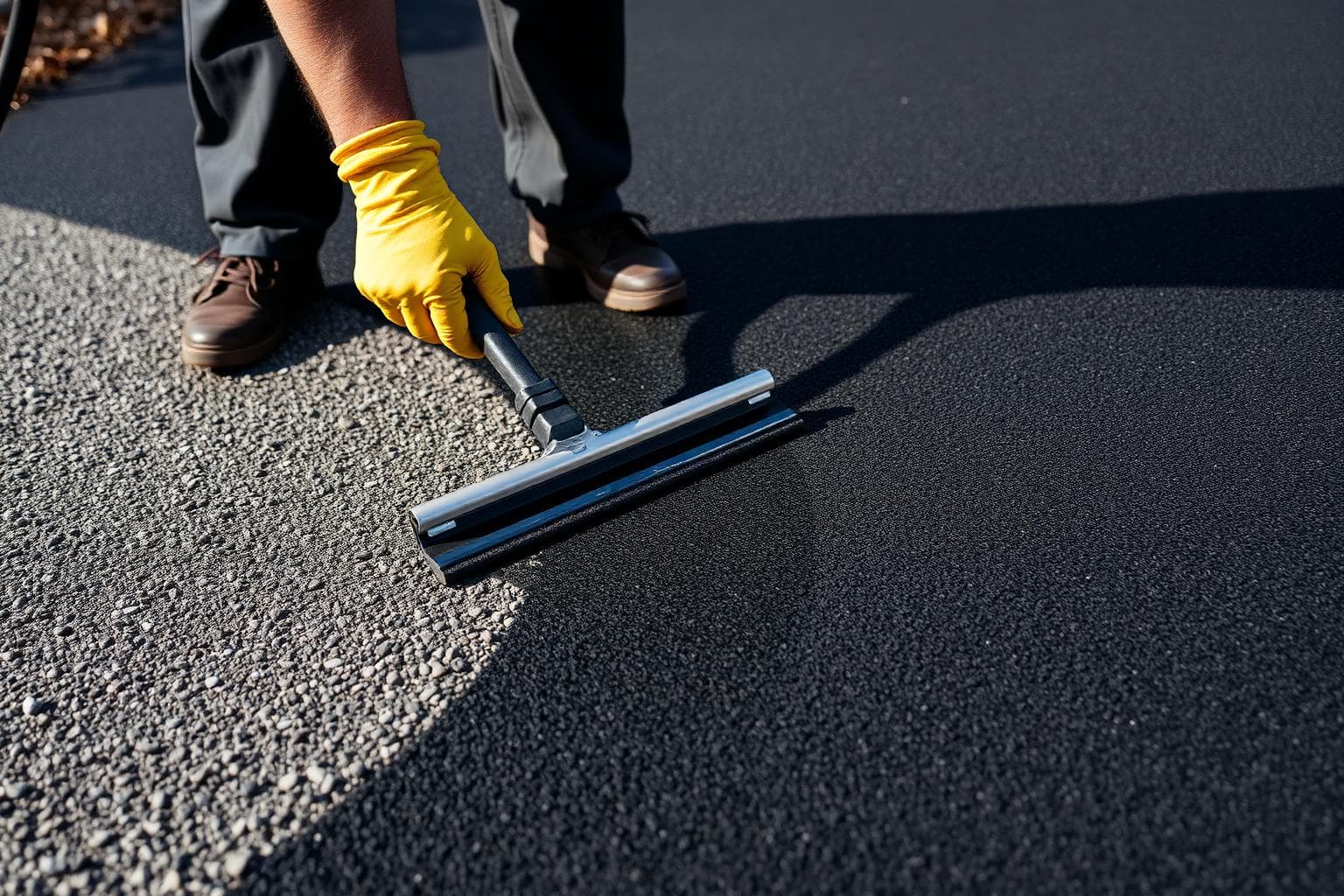 Paving work by John R Hurley Asphalt