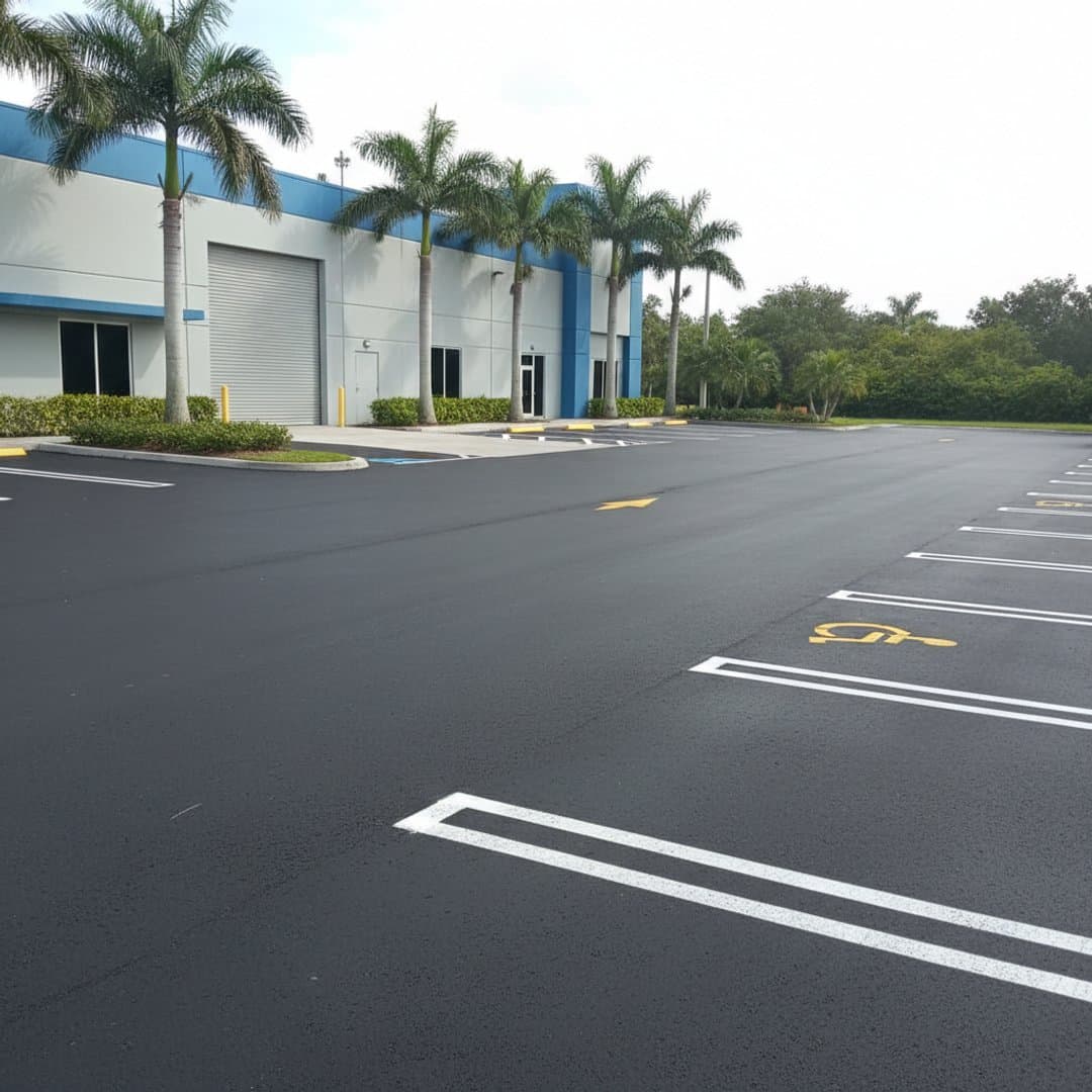 Paving work by Paradise Asphalt Co