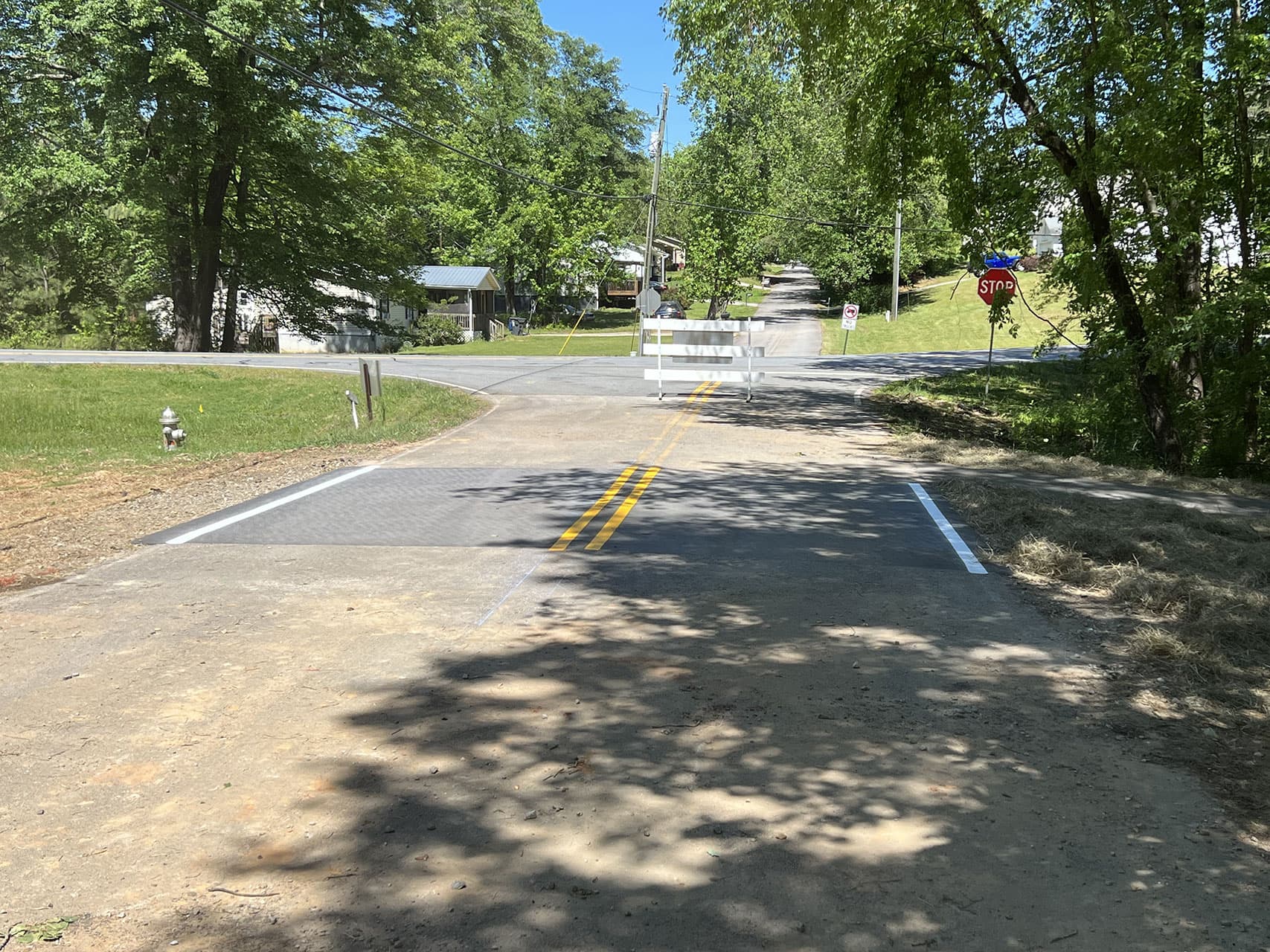 Paving work by Precision Seal Coating & Striping