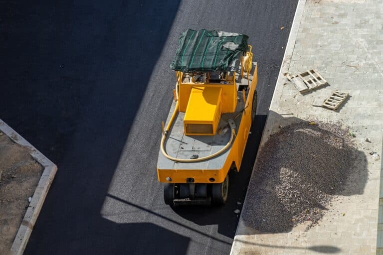 Paving work by AA Asphalt and Concrete
