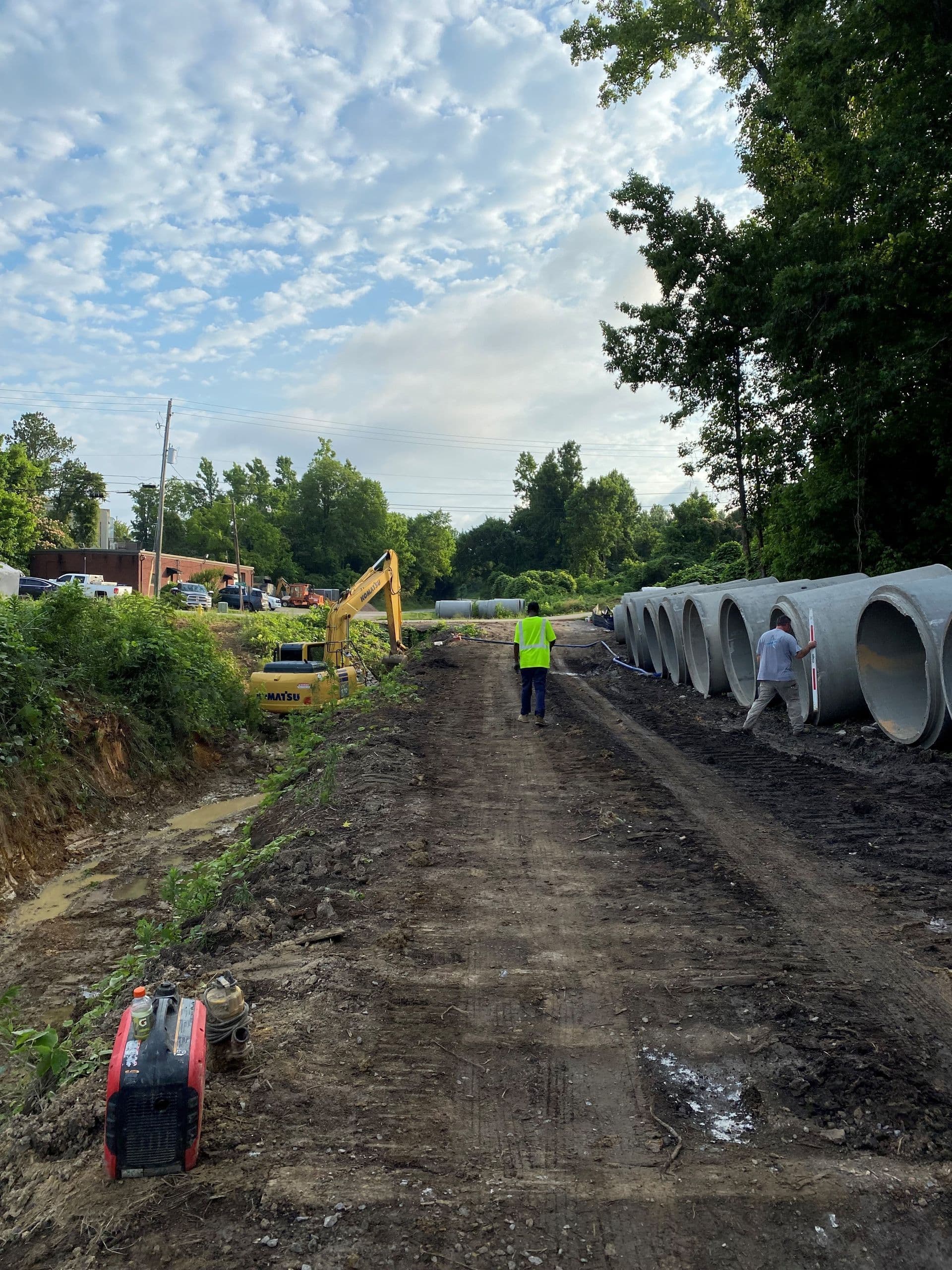 Paving work by Southeastern Sealcoating Inc