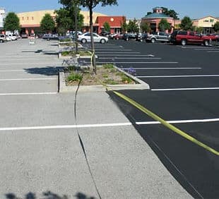 Paving work by Top Line Striping, Sealing And Paving LLC